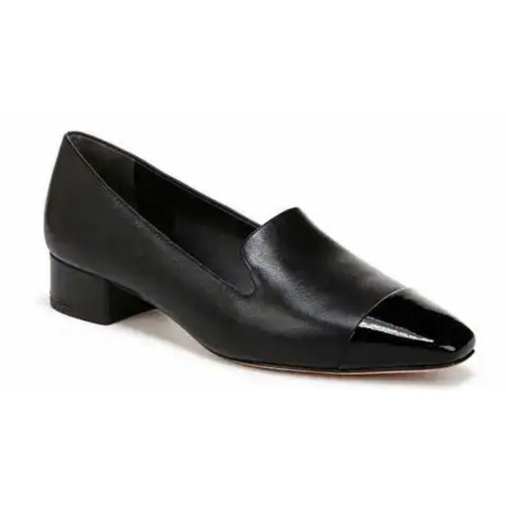 Veronica Beard Cecile Cap Toe Loafer 8.5 Black